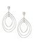 Swirled triple teardrop earrings by Lane Bryant