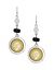 Faceted stone linear earrings by Lane Bryant