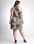 Full Figure Leopard Dress by DKNY JEANS