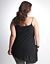 Asymmetric layered tank by DKNY JEANS