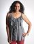 Ruffled cami by DKNY JEANS