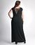Full Figure Lace Back Maxi Dress by DKNY JEANS