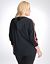 Full Figure racing stripe hoodie