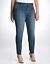 Plus Size Rhinestone Slim Fit Jean