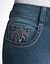 Plus Size Rhinestone Slim Fit Jean