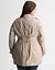 Lace up trench coat