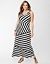 Full Figure Striped Maxi Dress by Lane Bryant