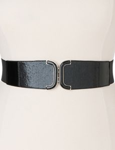 Curved stretch belt by Lane Bryant
