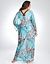 Tropical zebra swim cover up dress