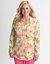 Floral popover blouse