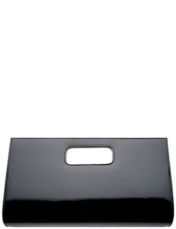 Patent Colorblock Clutch by Lane Bryant
