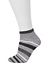 Low cut diamond & stripe socks 3 pack by Lane Bryant