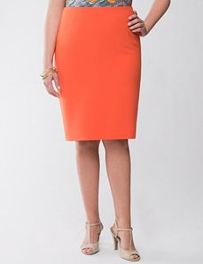 Lane Collection scuba skirt by LANE BRYANT