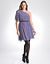 Full Figure One Shoulder Dress by Lane Bryant