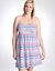 Striped knit chemise