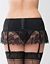 Scalloped lace garter skirt by Cacique