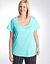Pleated sleep tee