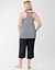 Striped tank & crop sleep set