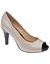 Wide Width Patent Peep Toe Heel by Lane Bryant
