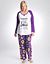 Lucky embellished sleep top