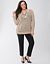 Lane Collection open knit pullover sweater