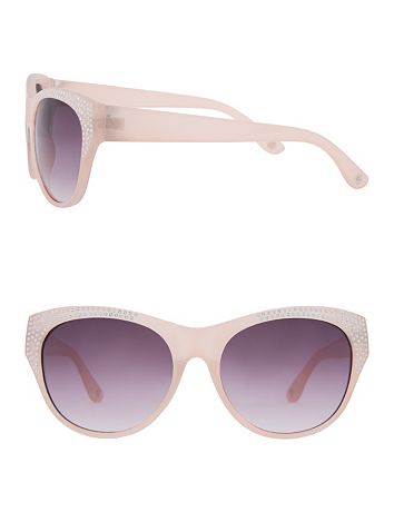 Rhinestone cat eye sunglasses by Lane Bryant