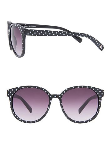 Polka dot sunglasses by Lane Bryant