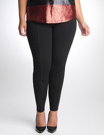 Full Figure seamed ponte pant by DKNY JEANS