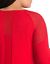 Mesh accent high low sweater by DKNY JEANS