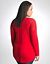 Mesh accent high low sweater by DKNY JEANS