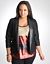 Shimmer tuxedo jacket by DKNY JEANS