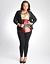 Full Figure Sequin stripe tank by DKNY JEANS