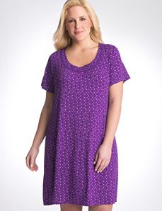 Tru to You polka dot sleep shirt