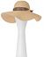 Floppy Hat with Animal Print Scarf