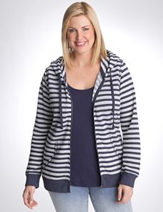 Striped hoodie by Seven7
