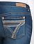Frayed trim skinny jean by Seven7
