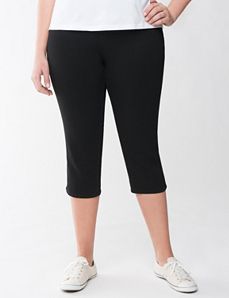 Full figure capri jegging