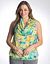 Full figure drape neck shell