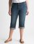 Full Figure Denim Capri