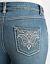 Full Figure Embellished Denim Capri by Lane Bryant