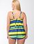 Striped keyhole tankini top by Cacique