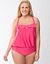 Blouson swim tank by Cacique