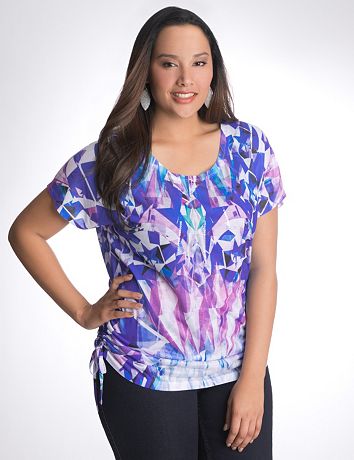 Full Figure Kaleidoscope sequin tee