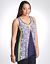 Sequin scarf print tank by Lane Bryant