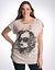 Full Figure Shirred Tee