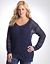 Metallic pullover sweater by DKNY JEANS
