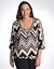 Embellished chevron top by Lane Bryant