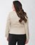 Leather Trim Cropped Jacket by Lane Bryant