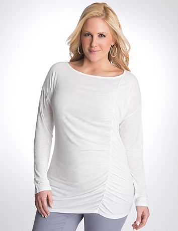 Shirred top by DKNY JEANS