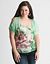 Cold shoulder floral tee by Seven7